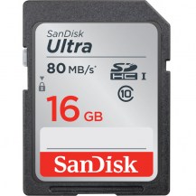 TARJETA MICROSD SANDISK 16 GB CLASE 10 80 MBS
